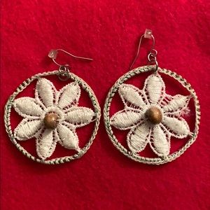Flower earrings